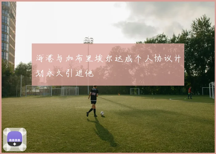 海港与加布里埃尔达成个人协议计划永久引进他